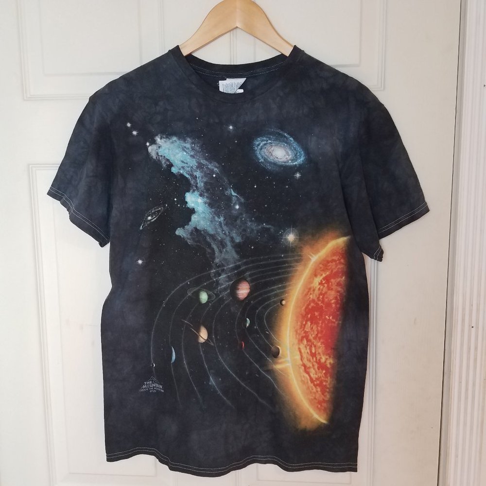 SOLAR SYSTEM ADULT T-SHIRT THE MOUNTAIN 2009 M NEW